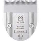 MOSER ProfiLine Schneidsatz U-Blade Trimmer Silber 1 St.