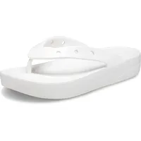 Crocs Classic Platform Flip white 41-42