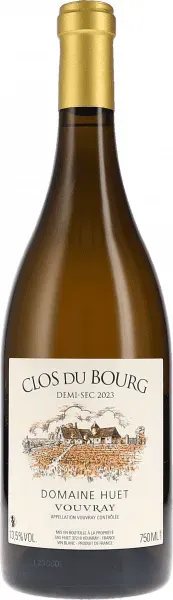 Clos du Bourg demi-sec Huet 2023 BIO