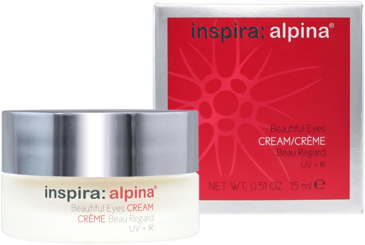 inspira: cosmetics alpina Schöne Augen Creme spendet Feuchtigkeit der Haut 15 ml