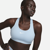 Nike Damen Swoosh Medium Support Padded Sports Bra blau