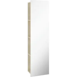 Villeroy & Boch V&B Spiegelregal Subway 3.0 45x170x30cm, mit Regal links, white oak