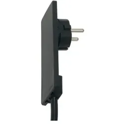 Schutzkontakt-Stecker EVOline Plug, extraflach