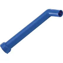 Hünersdorff Auslaufrohr für Wasserkanister ECO starr, blau, HD-PE