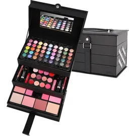 ZMILE COSMETICS Kosmetik-Koffer Beauty Case black 82 Teile Paletten & Sets