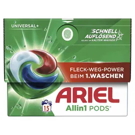 Ariel Universal All-in-1 Pods Waschmittel Caps 15 St.