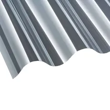 Scobalit Polycarbonat Wellplatten klar P5 Sinus 177/51 0,8mm 920 x 2500
