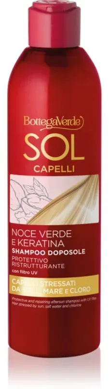 Bottega Verde Sol Capelli schützendes und feuchtigkeitsspendendes Shampoo nach dem Sonnen 250 ml