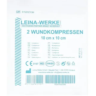 Leina-Werke Leina Wundkompressen 10x10cm steril