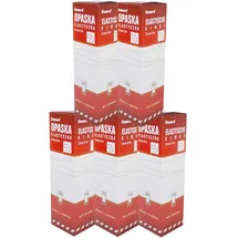 Romed Elastische Mittelzugbinden Fixierbinde mit Halteklammer in Folie 15 cm x 5 m 5 Stück