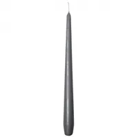 Sovie CANDLES Spitzkerzen 28 cm grau 24 St.