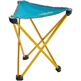 Uquip Leichtgewichtshocker Trinity L Mini Dreibein Hocker Campinghocker 150 kg Blue/Yellow