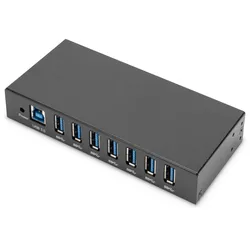 DIGITUS Hub - Industrieanlage - 7 x SuperSpeed USB 3.0