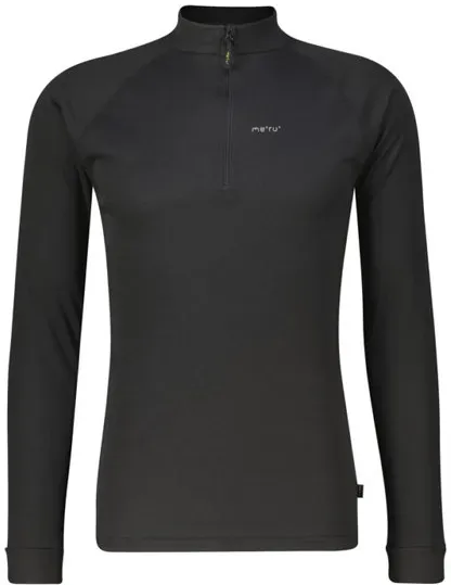 Meru Lutak LS Hz M - Langarmshirt - Herren - Black - L