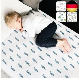 Bettunterlage wasserdicht für Kinder I Einzelbett, Kinderbett, Babybett I