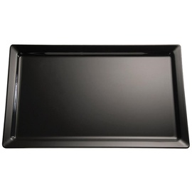 APS Tablett Pure, 40 x 30 cm, Höhe 3 cm, Melamin, schwarz
