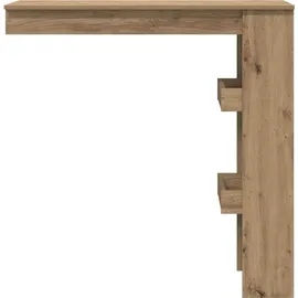 vidaXL Wand-Bartisch 102 x 45 x 103,5 cm Braun