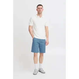 Blend Chinoshorts BLEND "Chinoshorts BHMason", Herren, Gr. M, N-Gr, blau (copen blau), Obermaterial: 97% Baumwolle CO. 3% Elasthan EL., Hosen Chinoshorts