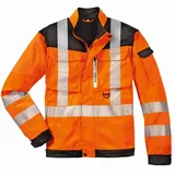 TRIZERATOP Warnschutz-bundjacke Kentucky leuchtorange/grau