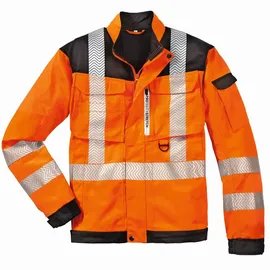 TRIZERATOP Warnschutz-bundjacke Kentucky leuchtorange/grau