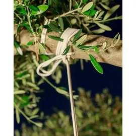 NEW GARDEN Mini LED Akku-Hängeleuchte aus recyceltem PVC Ø 14,5 cm weiß