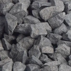 Schicker Mineral Basalt Ziersplitt 8-16 mm 25 kg Anthrazit