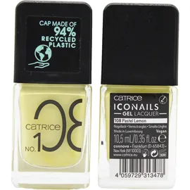 Catrice ICONails Gel Lacquer 108 pastel lemon 10,5 ml