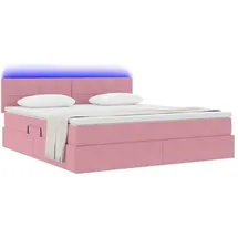 vidaXL Bett 180 x 200 cm Rosa