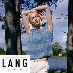 Strickanleitung – Top "Senta" aus Lang Yarns Illusion