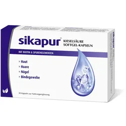 sikapur Kieselsäure Softgel-Kapseln 30 St