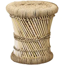 Marrakesch Orient & Mediterran Interior Boho Style Hocker Benita 30cm