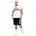 Mair Kurzarm-set White Black 3XL