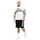 Lonsdale Mair Kurzarm-set - White / Black - 3XL