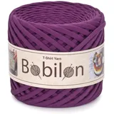 T-Shirt Garn Fettuccini Zpagetti Style - T-Shirt Garn zum Häkeln - Bandgarn 100% Baumwolle - Strickgarnball - T Garn Bio - Makramee T-Garn - Dickes Stoffgarn - Jerseygarn Pflaumenkuchen