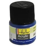 Heller 9052 Acylfarbe 052 Baltischblau metallisch