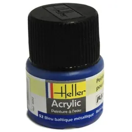Heller 9052 Acylfarbe 052 Baltischblau metallisch