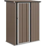 Outsunny Gerätehaus 1,42 x 0,84 m Braun
