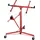 Wiltec XXL Plattenheber bis max. 68 kg Höhe 140-350 cm max. Breite 2,90 m Trockenbau Montagehilfe 1-Mann-Bedienung 3 Räder mit Feststellbremse Rot