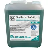 Bio Kettenöl 4 x 5 Liter KB 100 Sägekettenhaftöl Sägekettenöl Haftöl Blauer Engel - 20 l