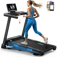 Merach – Klappbares elektrisches Laufband – bis 12 km/h,