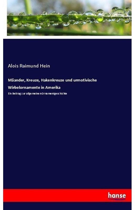 Mäander, Kreuze, Hakenkreuze Und Urmotivische Wirbelornamente In Amerika - Alois Raimund Hein, Kartoniert (TB)