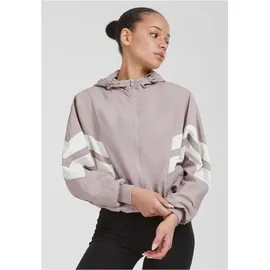 URBAN CLASSICS Ladies Crinkle Batwing Jacket - Rosa
