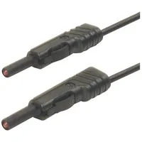 Hirschmann SKS Hirschmann MLB 200/1 V sw Messleitung Lamellenstecker