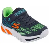 SKECHERS Flex-Glow Elite VORLO Sneaker, Navy Synthetic & Multi Trim, 35 EU