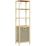 Homcom Badezimmerregal Bambus