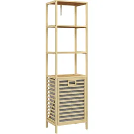 Homcom Badezimmerregal Bambus