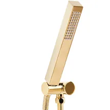 Beliani Duschkopf YARARI Messing Gold