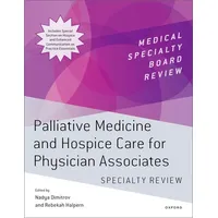 Oxford University Press Palliative Medicine and Hospice Care for