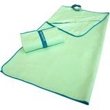 Dyckhoff Mikrofaser Handtuch mit Reißverschluss 60 x 120 cm neo mint
