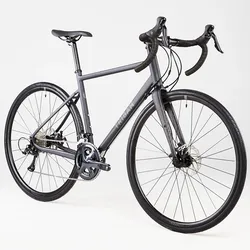 Rennrad Triban RC500 schwarz (Scheibenbremse) XL